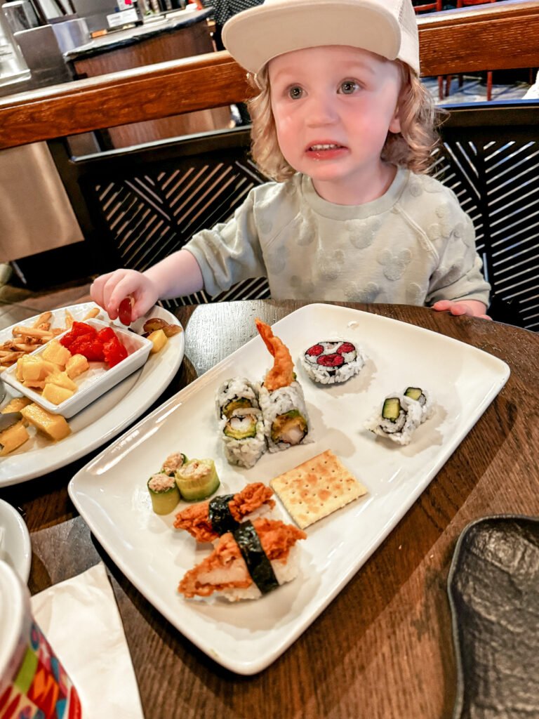 Travel to Disney with a Toddler_Kona Cafe in the Polynesian Resort_ItsHannahCallahan