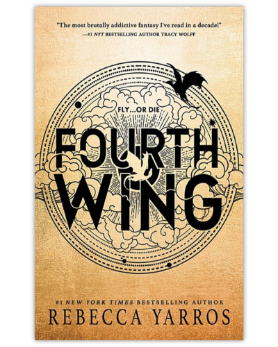 Fourth Wing by Rebecca Yarros is a MUST for any fantasy readers! FYI, it does contain adult content_itshannahcallahan