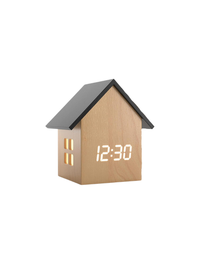 Digital House-Shaped Clock_Toddler Playroom