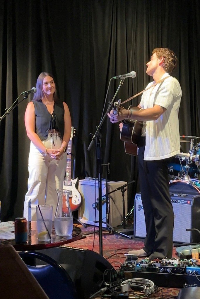 Hannah and Hunter Callahan at Eddie's Attic_Welcome to ItsHannahCallahan Motherhood, Books, Food, & Everyday Life Blog