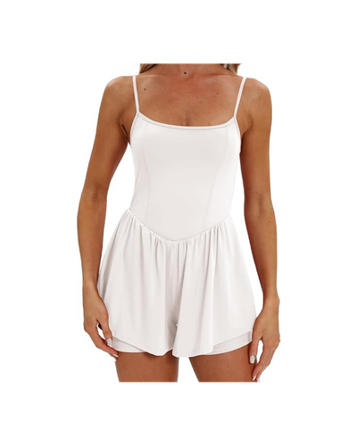 Beaully Women's Summer Sleeveless Athletic Romper_2026 Summer Wardrobe