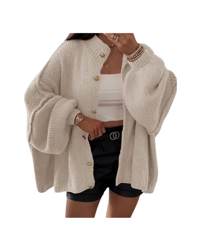 Saodimallsu Womens Oversized Short Cardigan_Closet Staples
