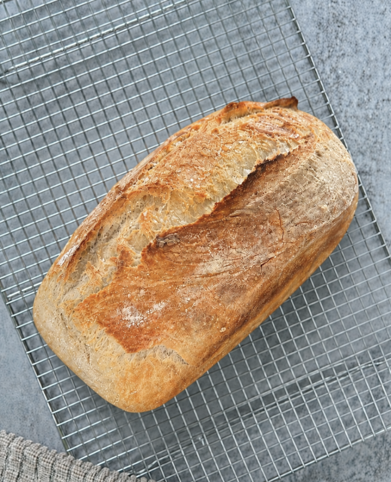 Easy Artisan Bread Recipe for Beginners (Only 4 Ingredients)_Featured Blog Image