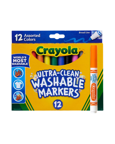 Crayola Broad Line Markers (12 Count)_A Simple Back-to-School Reset