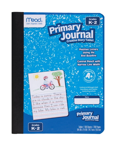 Mead Primary Journal Composition Notebook_A Simple Back-to-School Reset