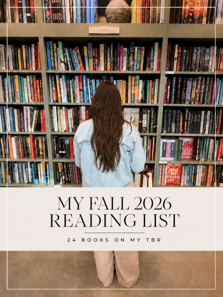 My Fall 2026 Reading List: 24 Books on My TBR_ItsHannahCallahan Blog